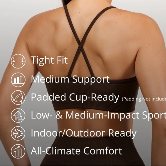 Brown Women's Intimate Bralette - Picture 7 of 12